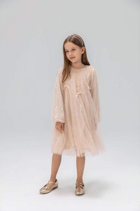 Petal Veil Dress