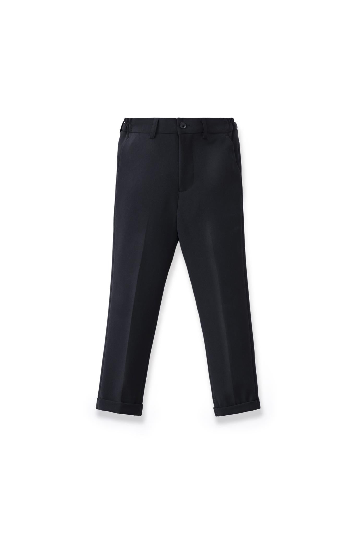 Kids Suit Pants Black (3-14 Years) Slim-Fit Wrinkle Free KIKI and JOJO Kids Suit Pants Black (3-14 Years) Slim-Fit Wrinkle Free KIKI and JOJO