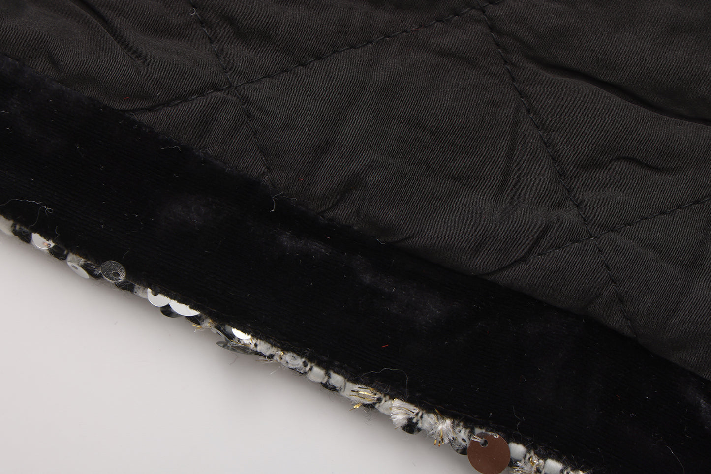 The Silver Gala Quilted Tweed Jacket