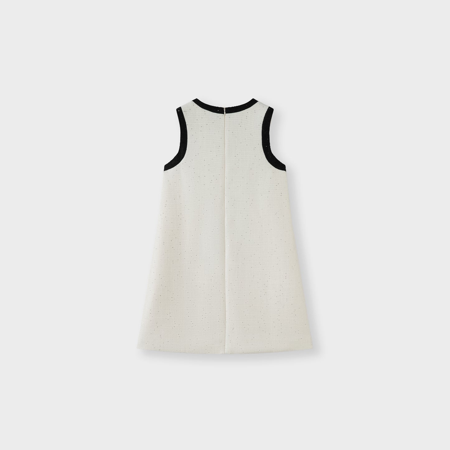 The Chic Tweed A-Line Dress