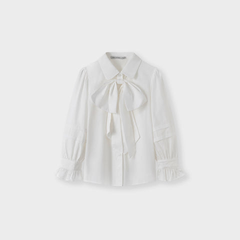 The Detachable Bow Collar Blouse