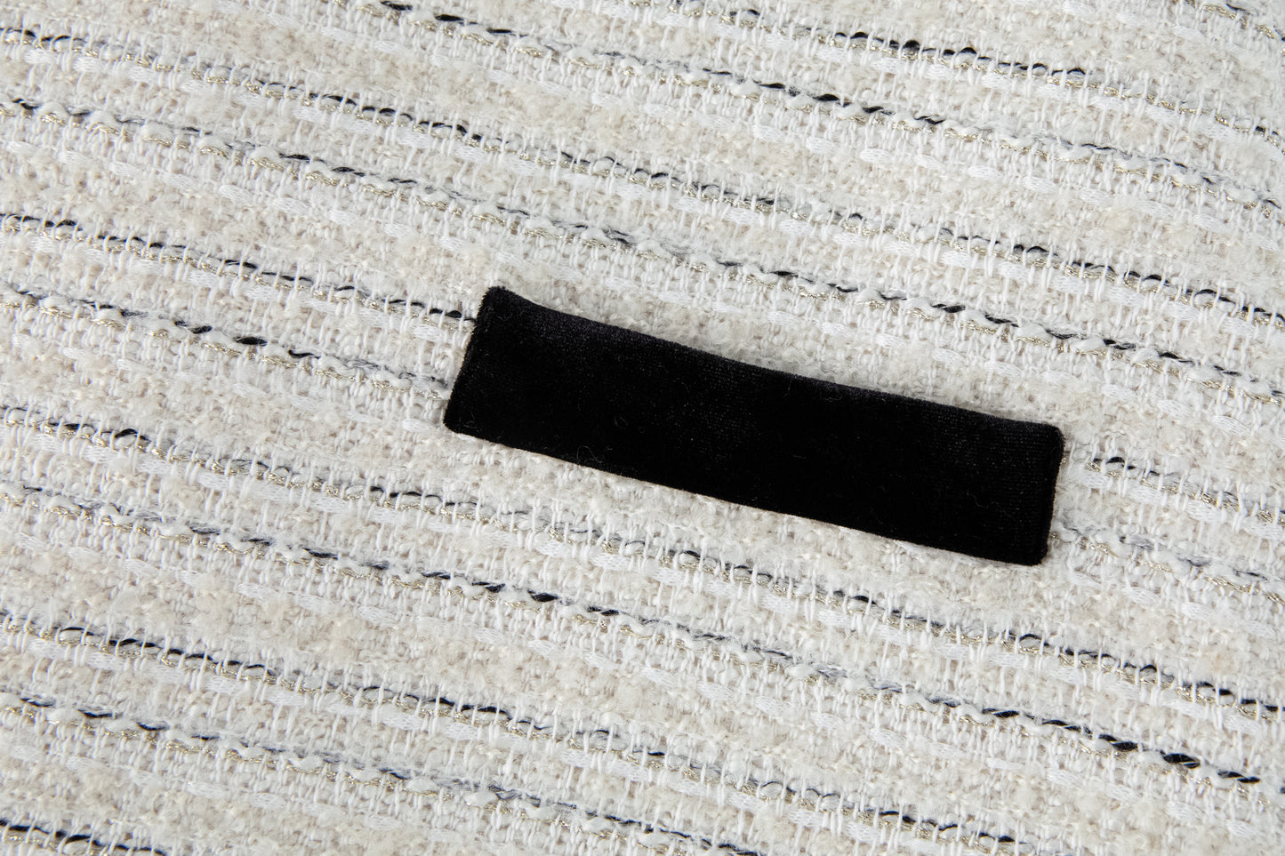 Velvet Bow Tweed Shift Dress