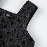 Polka Dot Bouclé Jumper Dress