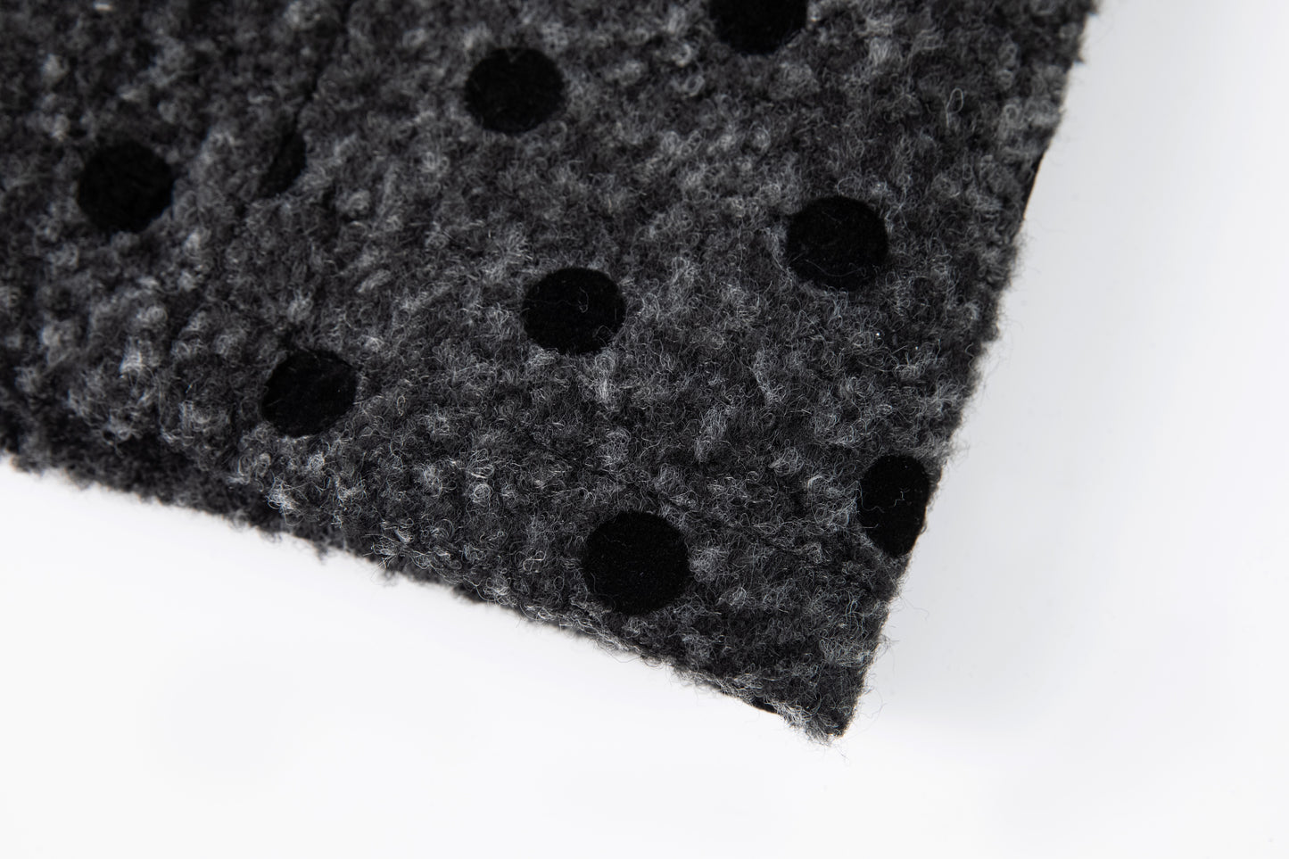 Polka Dot Bouclé Jumper Dress