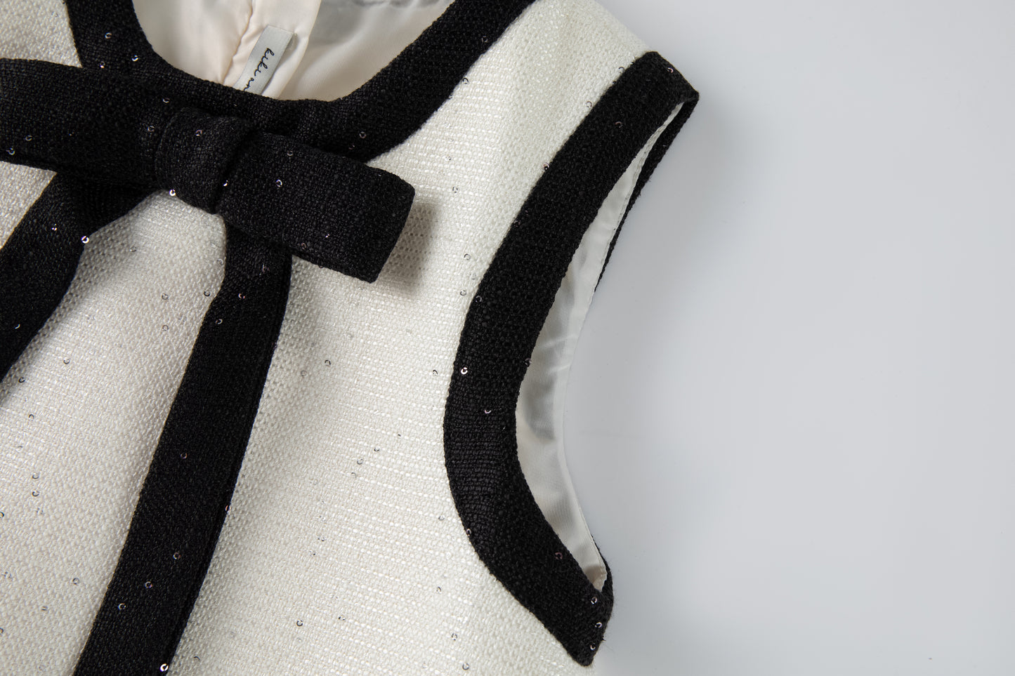 The Chic Tweed A-Line Dress