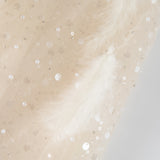 Moonlit Feather Tulle Dress