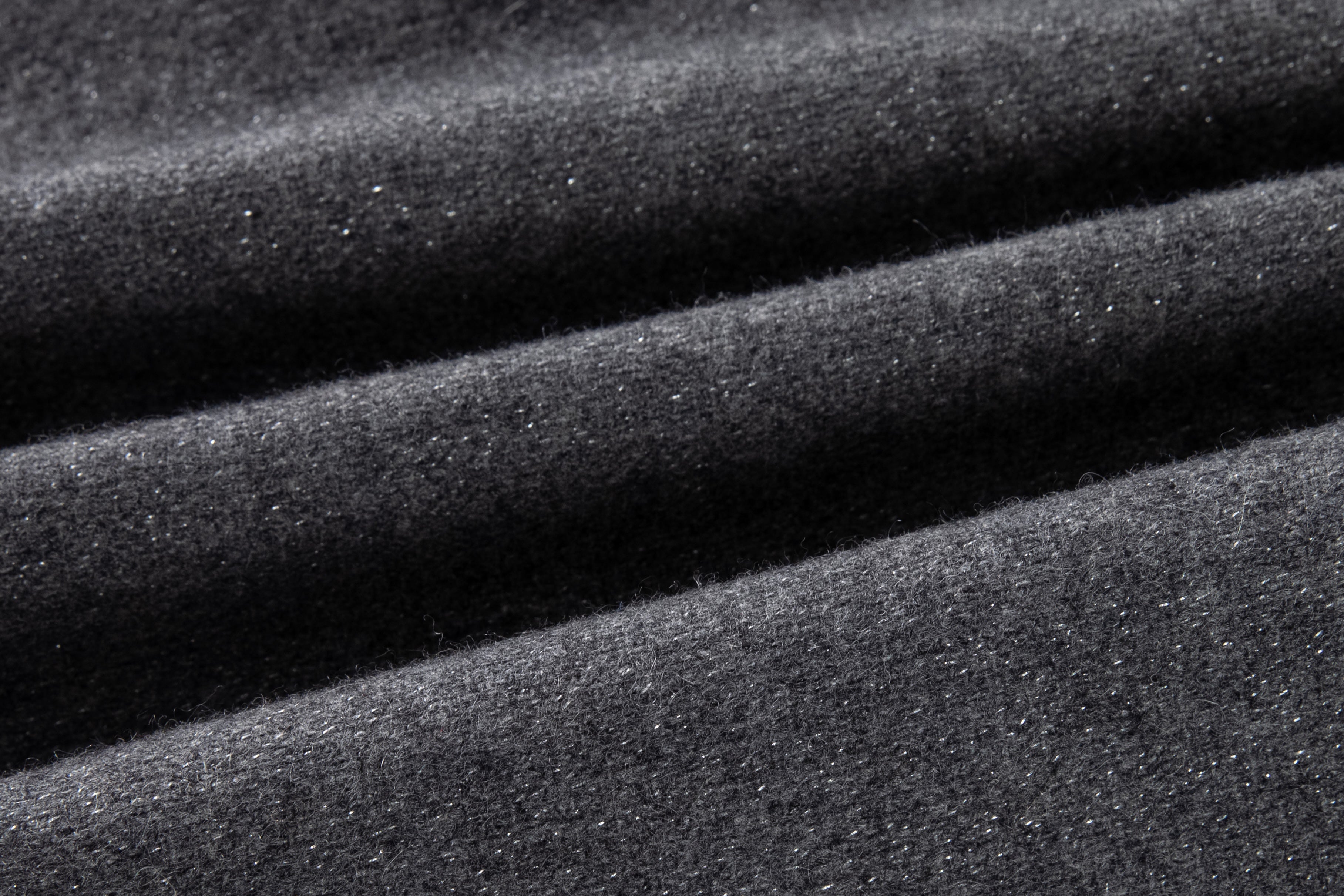 Charcoal Jewel-Trim Halter Dress