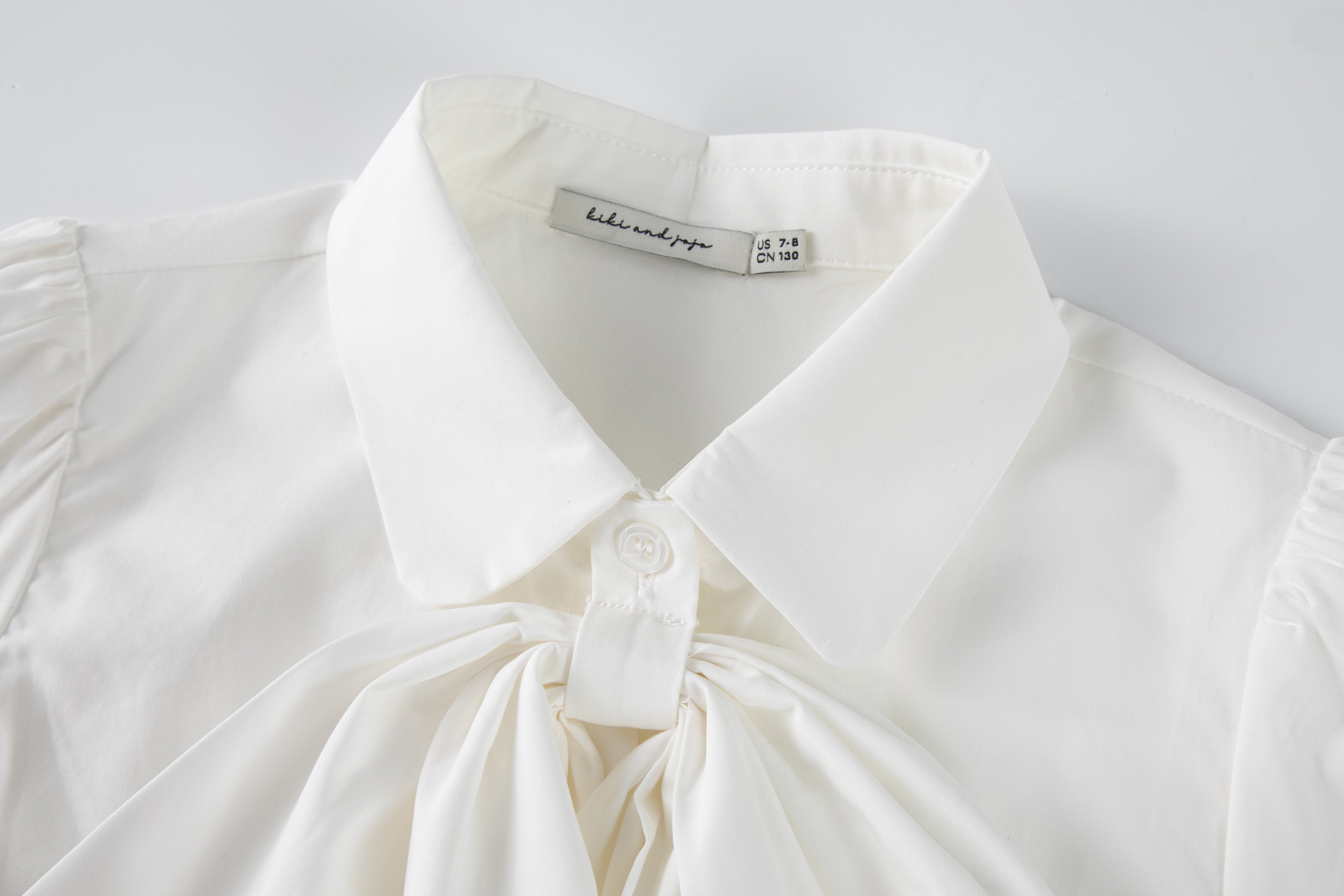 The Detachable Bow Collar Blouse