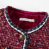 The Berry Confetti Tweed Jacket