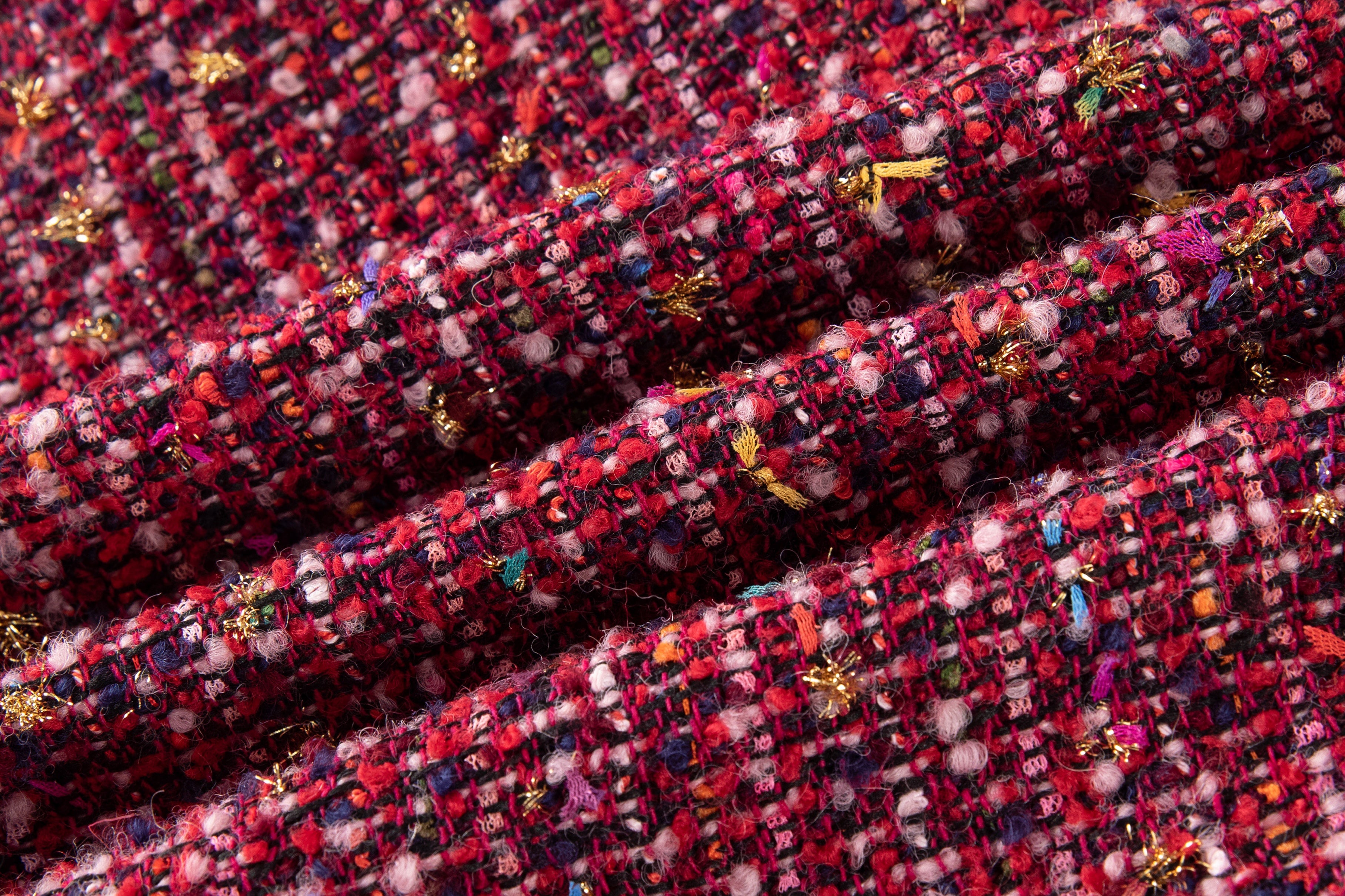 The Berry Confetti Tweed Jacket