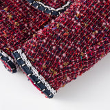 The Berry Confetti Tweed Jacket