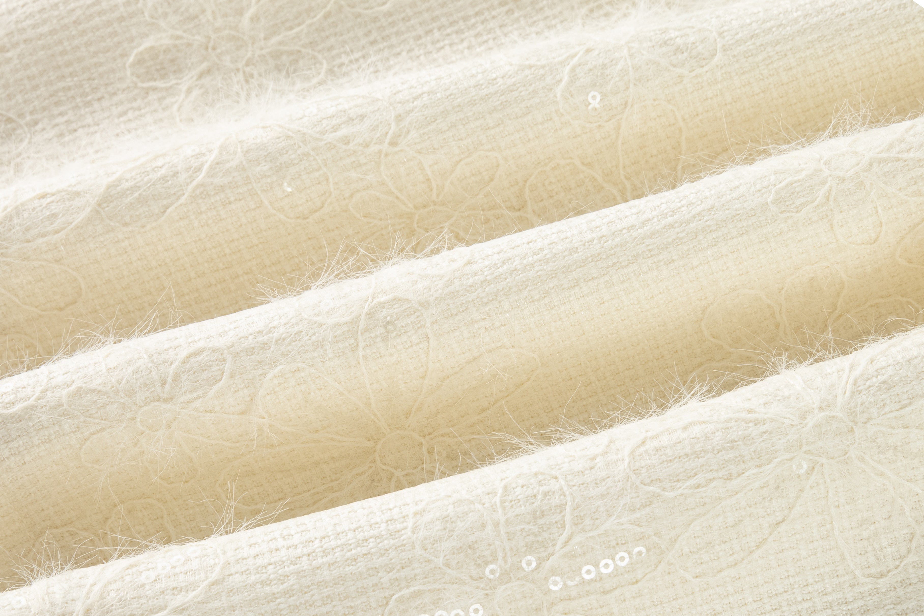 Ivory Petal-Pocket Mod Dress