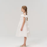 Feathered Whisper Dress