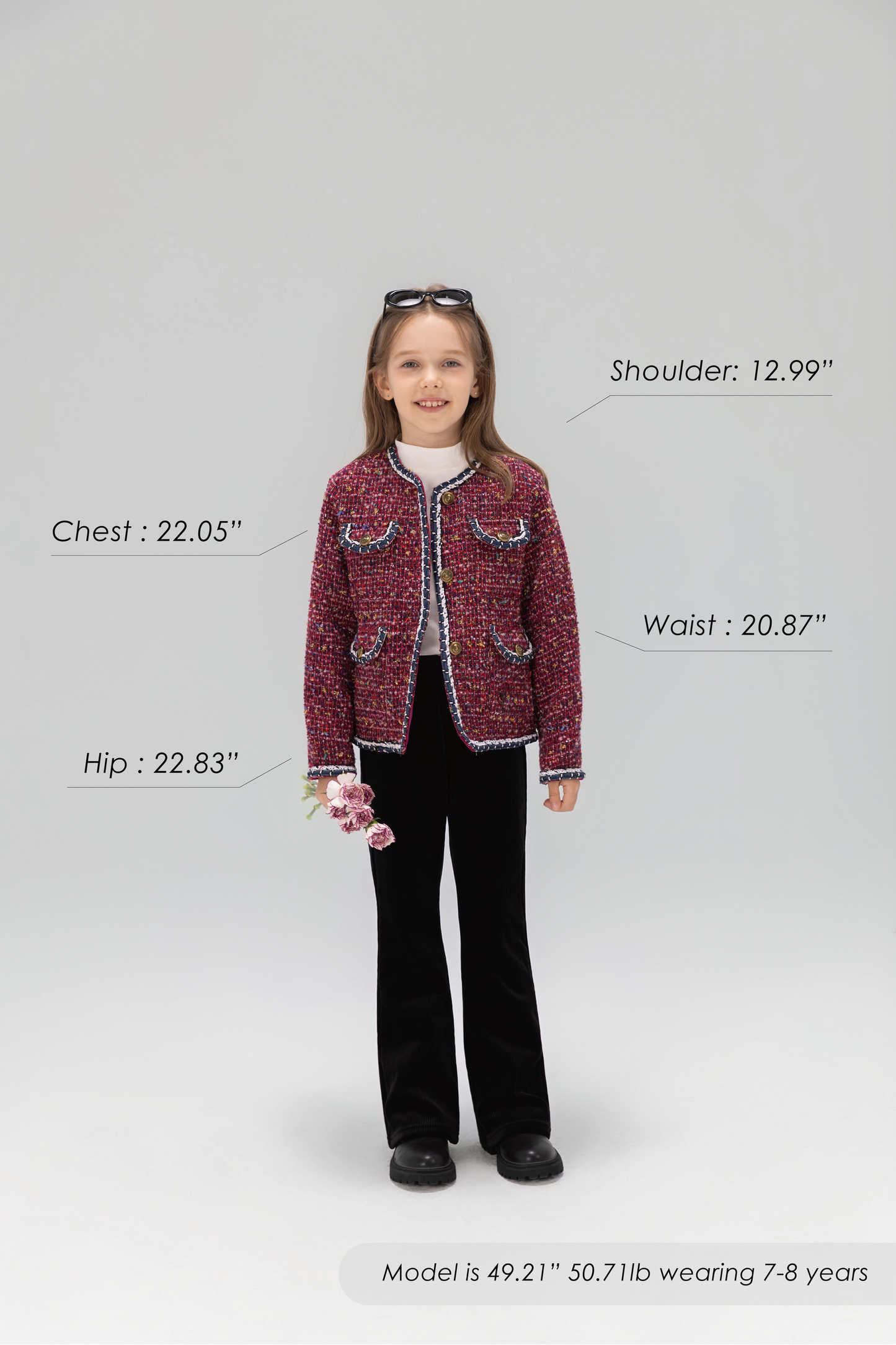The Berry Confetti Tweed Jacket
