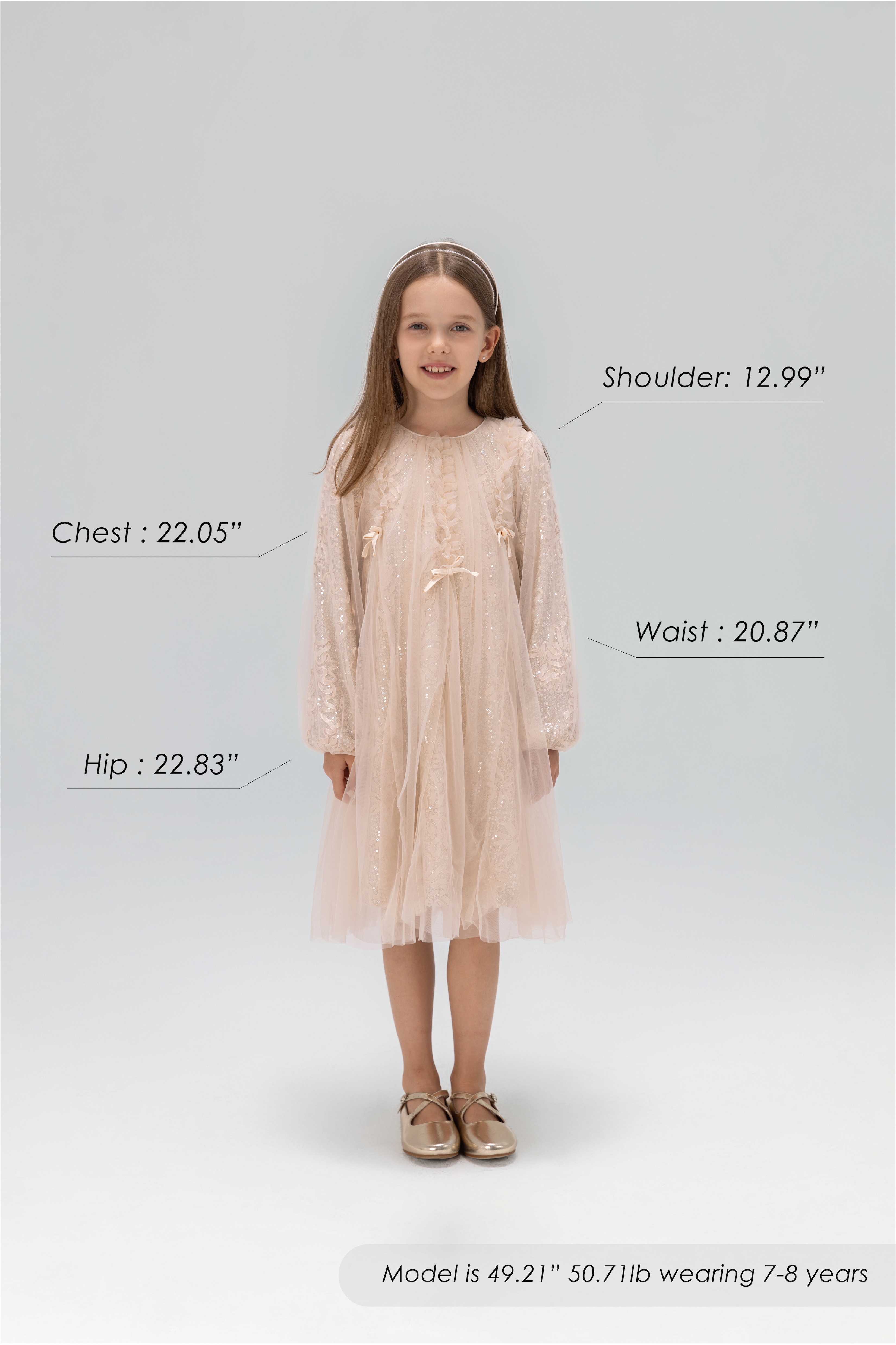 Petal Veil Dress