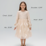 Moonlit Feather Tulle Dress