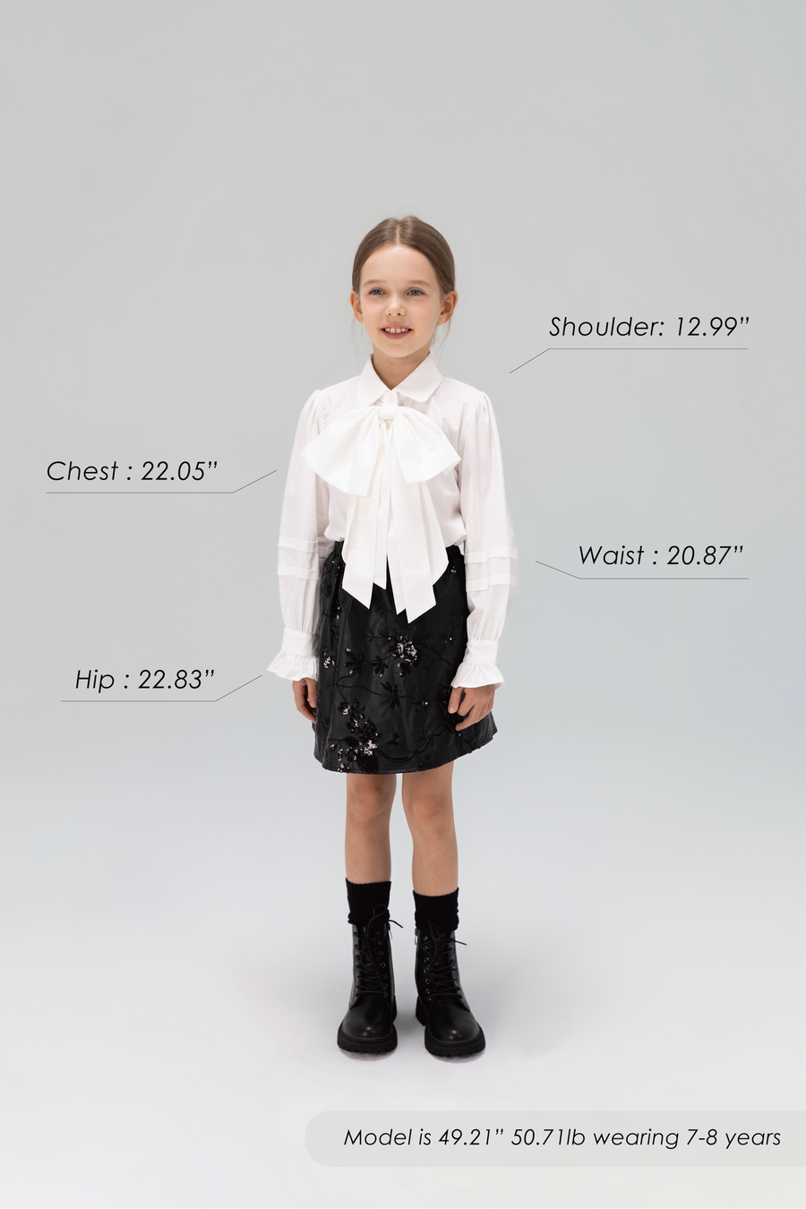 The Sparkling Floral Vegan Leather Skirt