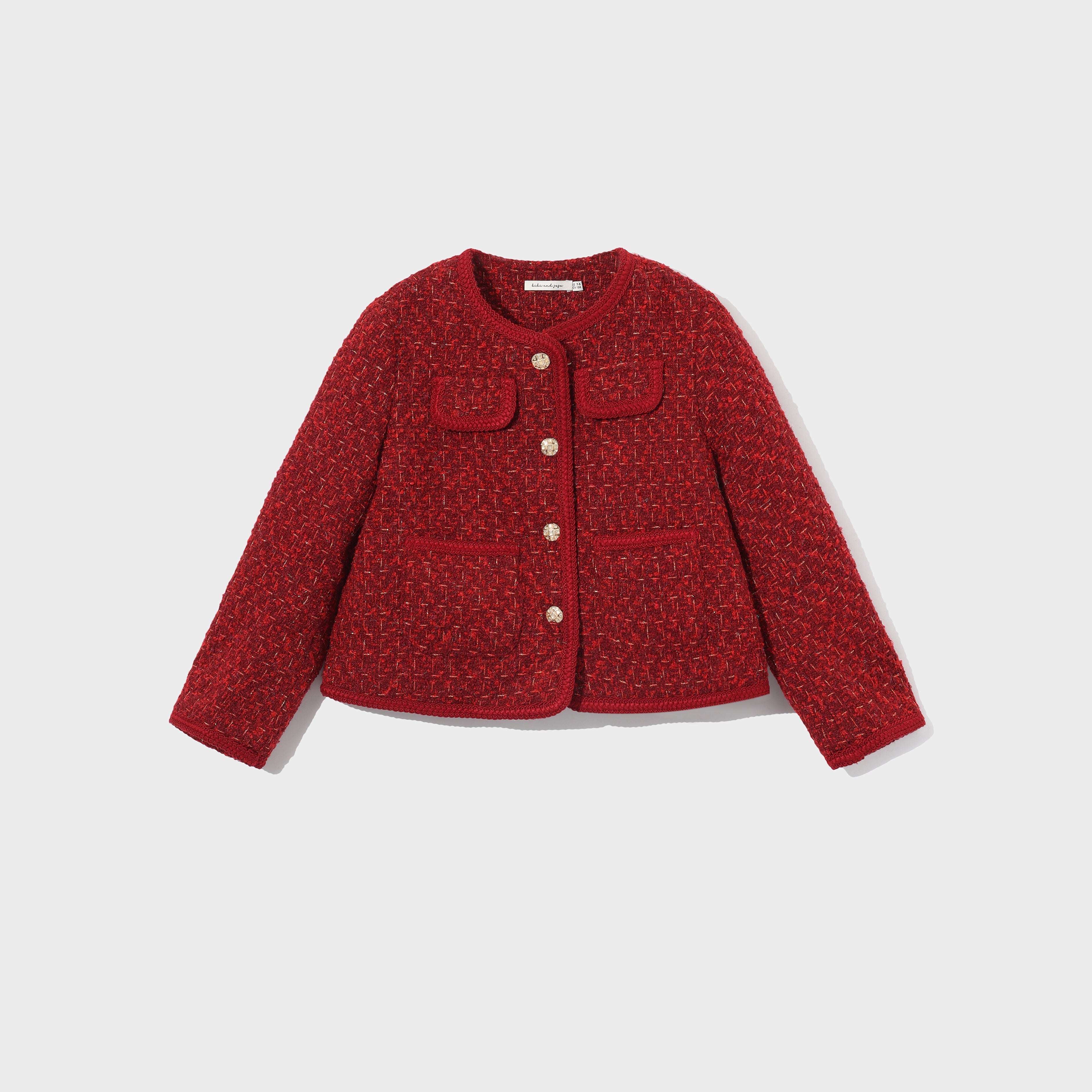 The Ruby Maison Tweed Quilted Jacket