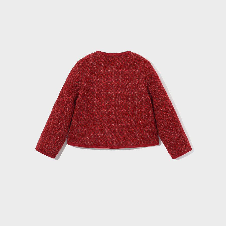 The Ruby Maison Tweed Quilted Jacket
