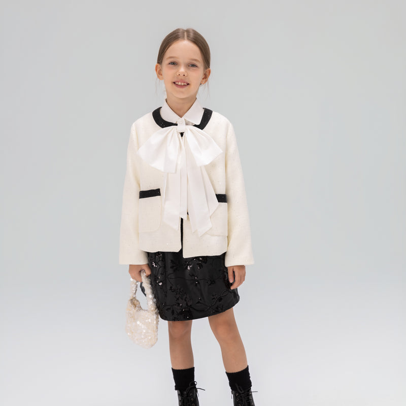 The Detachable Bow Collar Blouse