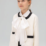 The Detachable Bow Collar Blouse