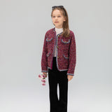 The Berry Confetti Tweed Jacket