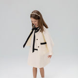 The Chic Tweed A-Line Dress