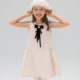 Pearl-Trim Tweed Mermaid Dress