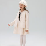 Pearl-Trim Tweed Jacket