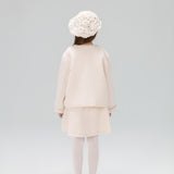 Pearl-Trim Tweed Jacket