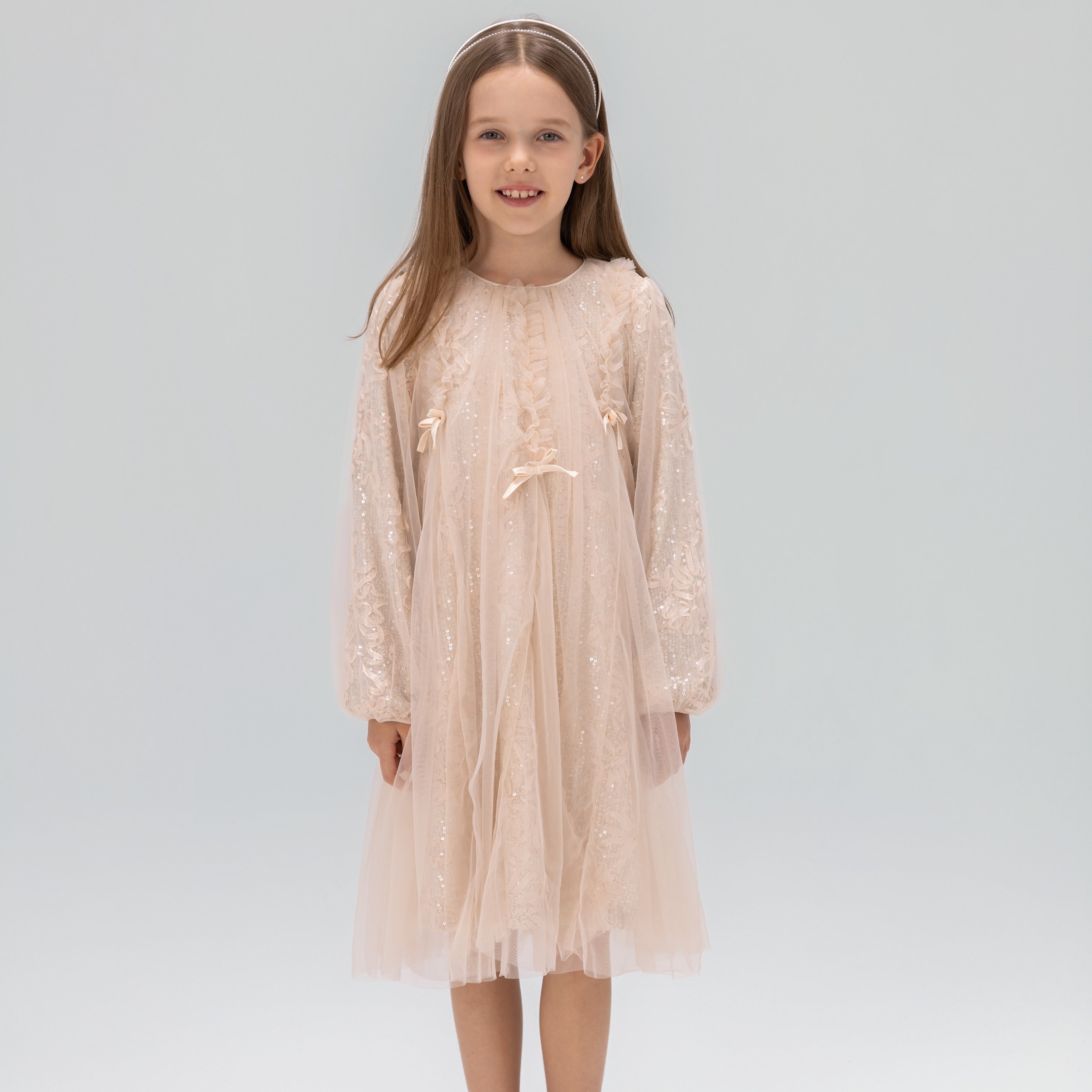 Petal Veil Dress