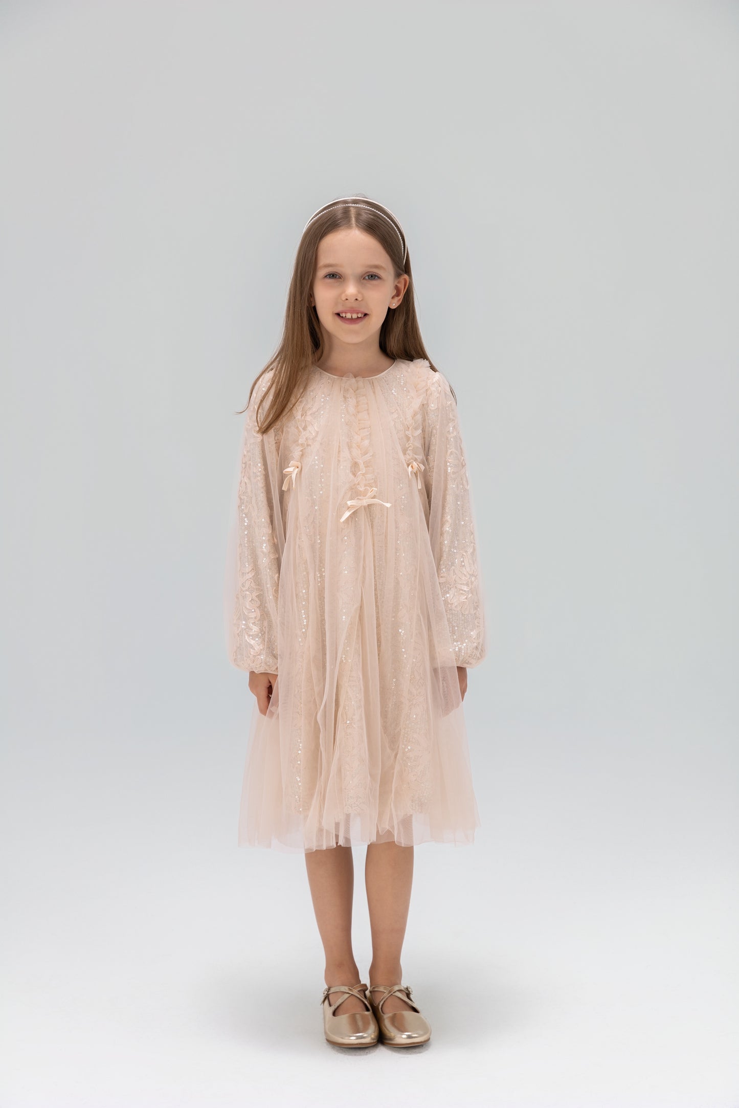 Petal Veil Dress