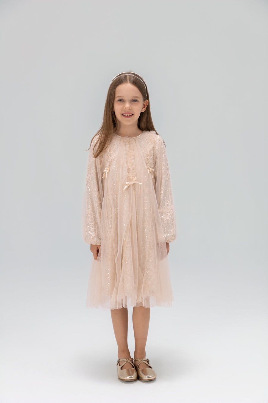 Petal Veil Dress