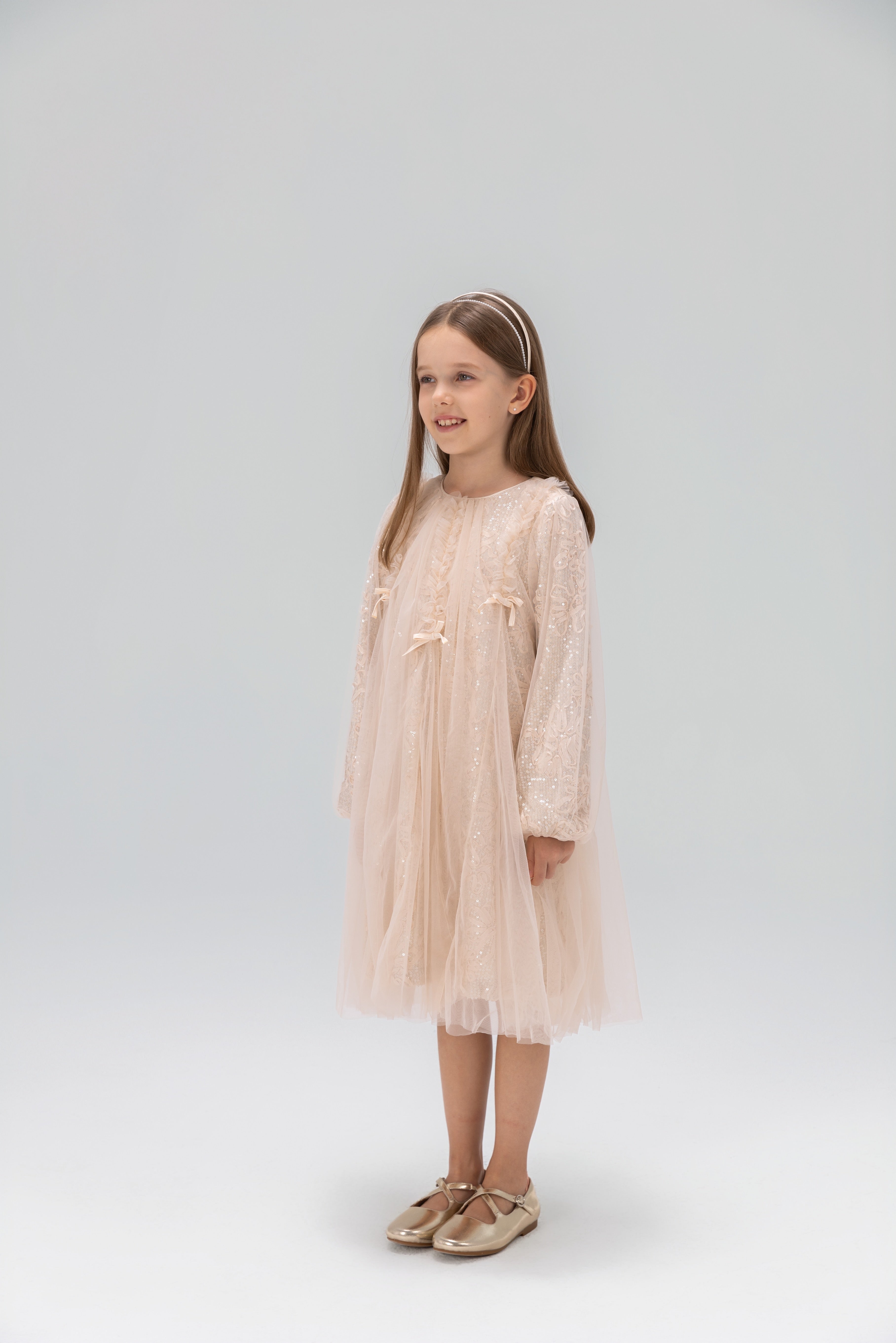 Petal Veil Dress