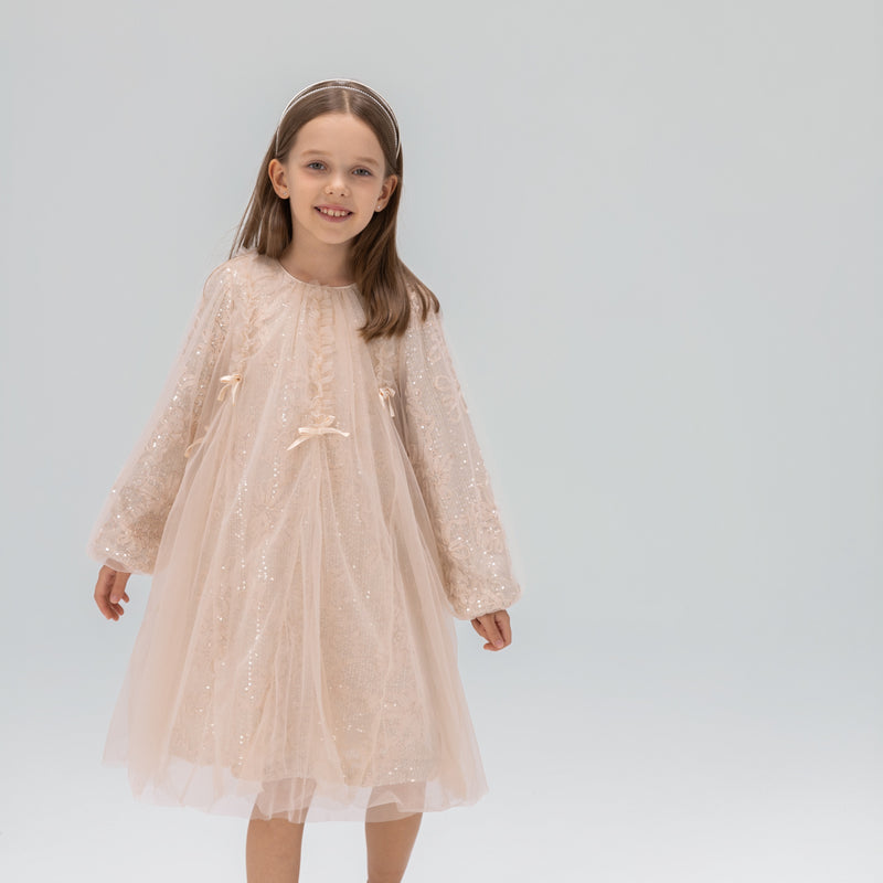 Petal Veil Dress