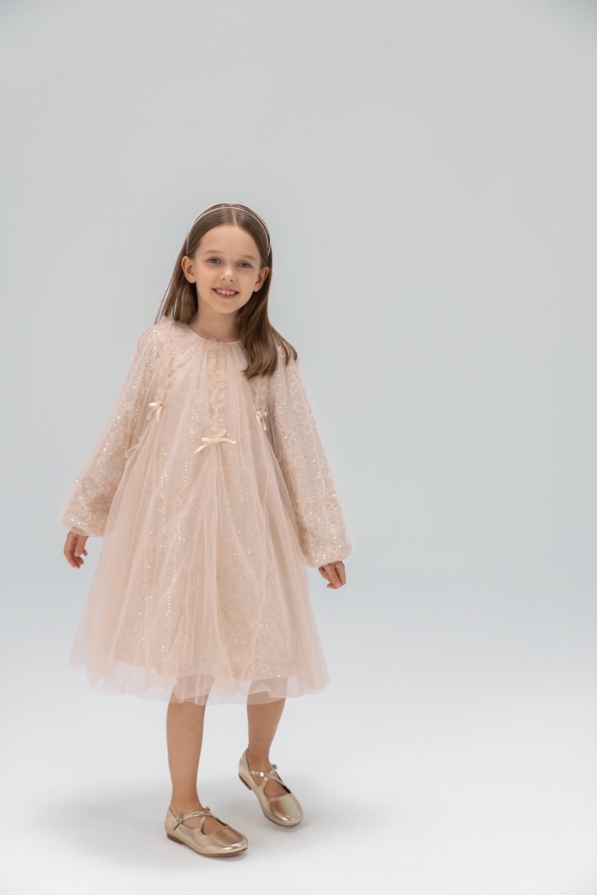 Petal Veil Dress