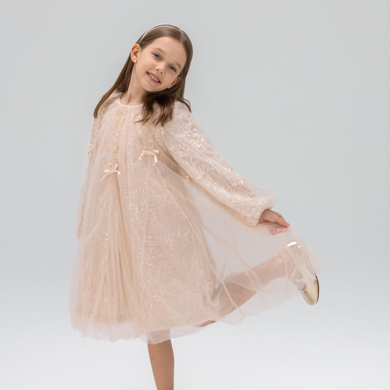 Petal Veil Dress