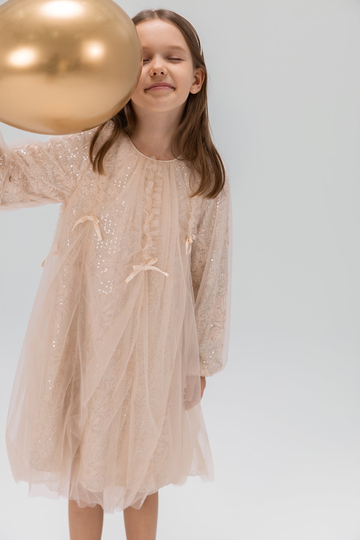 Petal Veil Dress