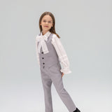 Silver Bloom Suit Pants