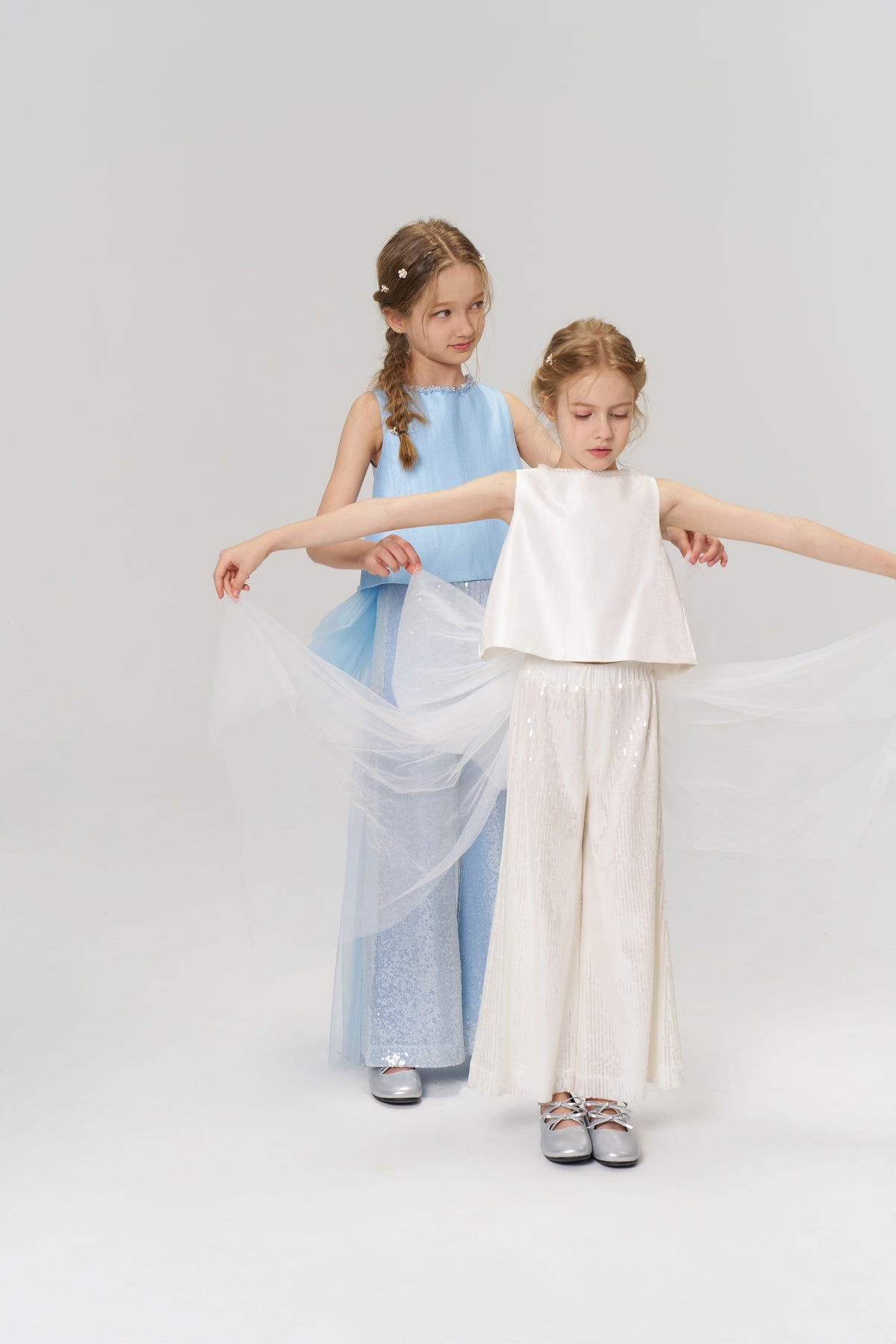 Radiance Sequin Wide-leg Pants