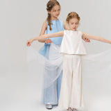 Radiance Sequin Wide-Leg Pants