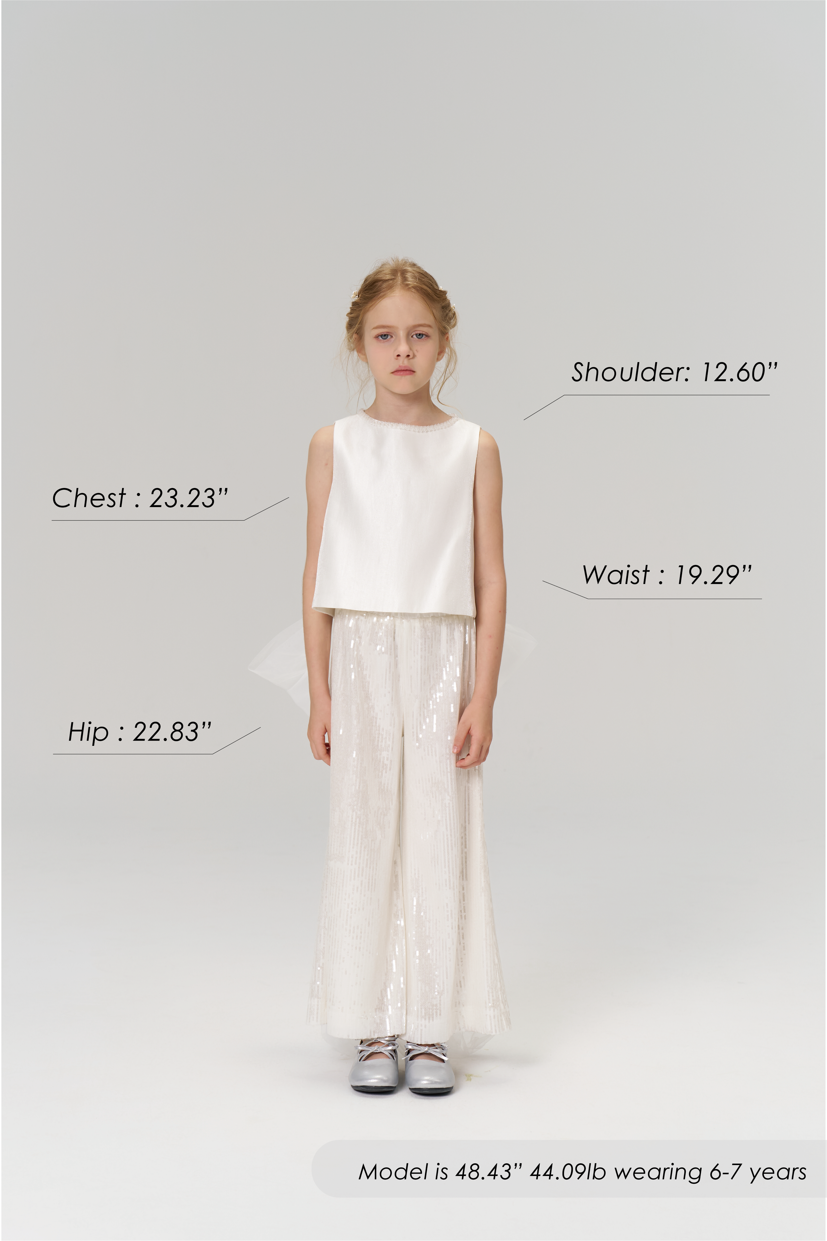 Radiance Sequin Wide-Leg Pants