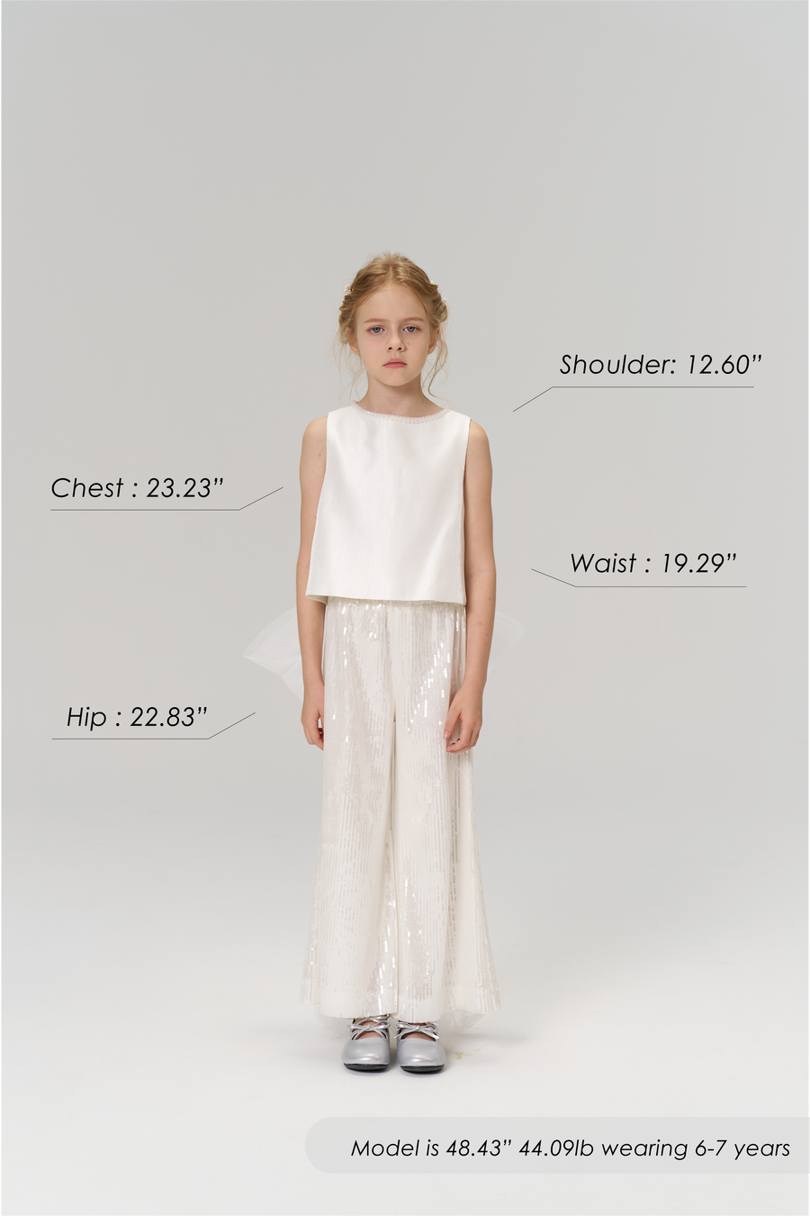 Radiance Sequin Wide-Leg Pants
