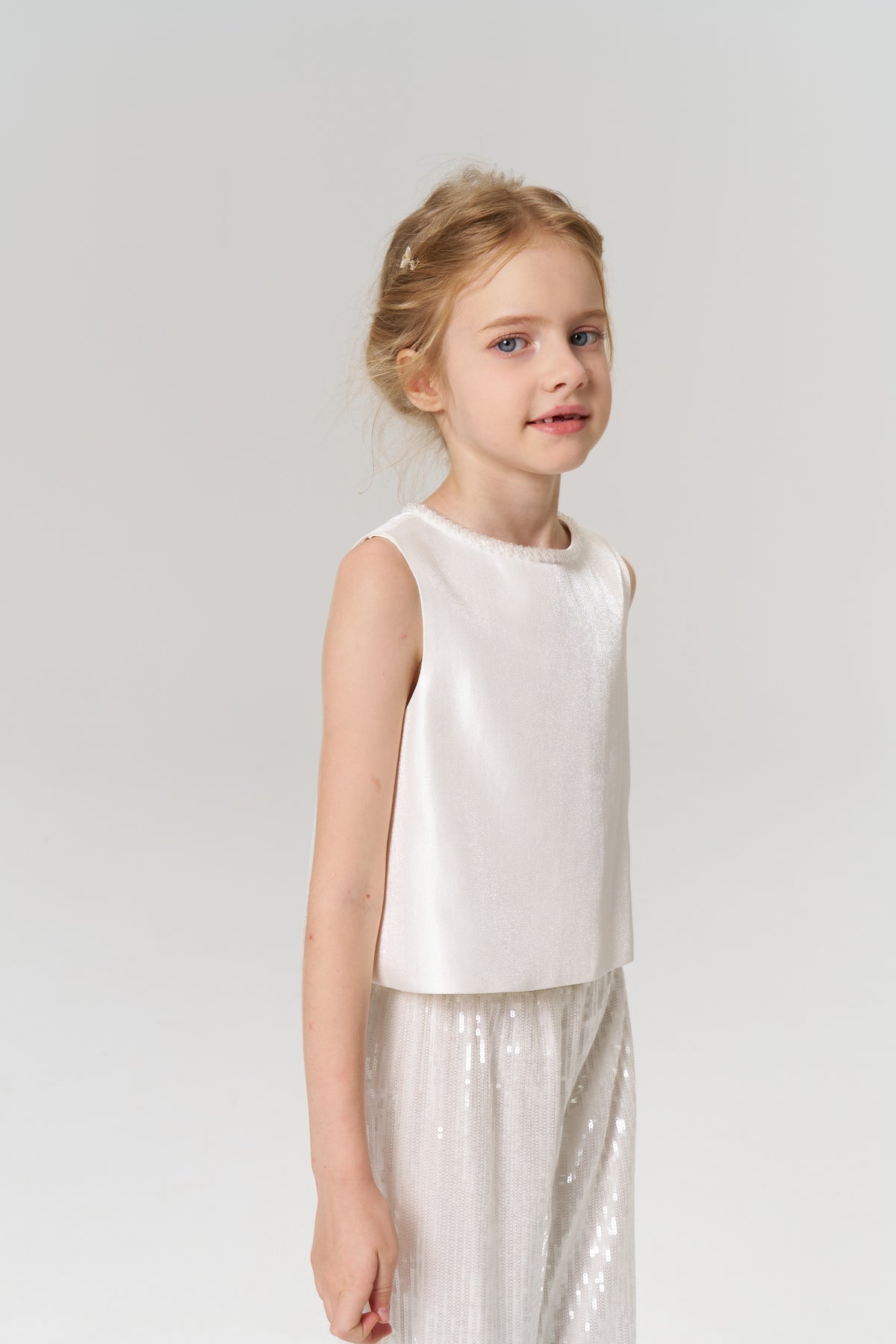 Radiance Satin Crop Top