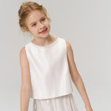 Radiance Satin Crop Top