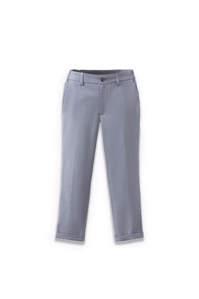 Kids Suit Pants – Gray (3-14 Years) – Classic Fit – Wrinkle-Free