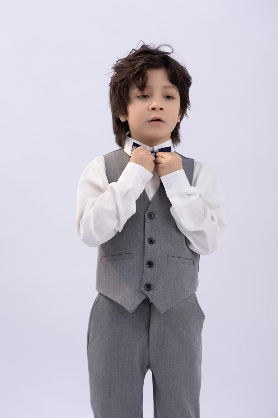 childrens white dress shirts Kids Dress Shirt – White Long Sleeve (3-14 Years) – Classic Fit White / 7-8Y/ XL