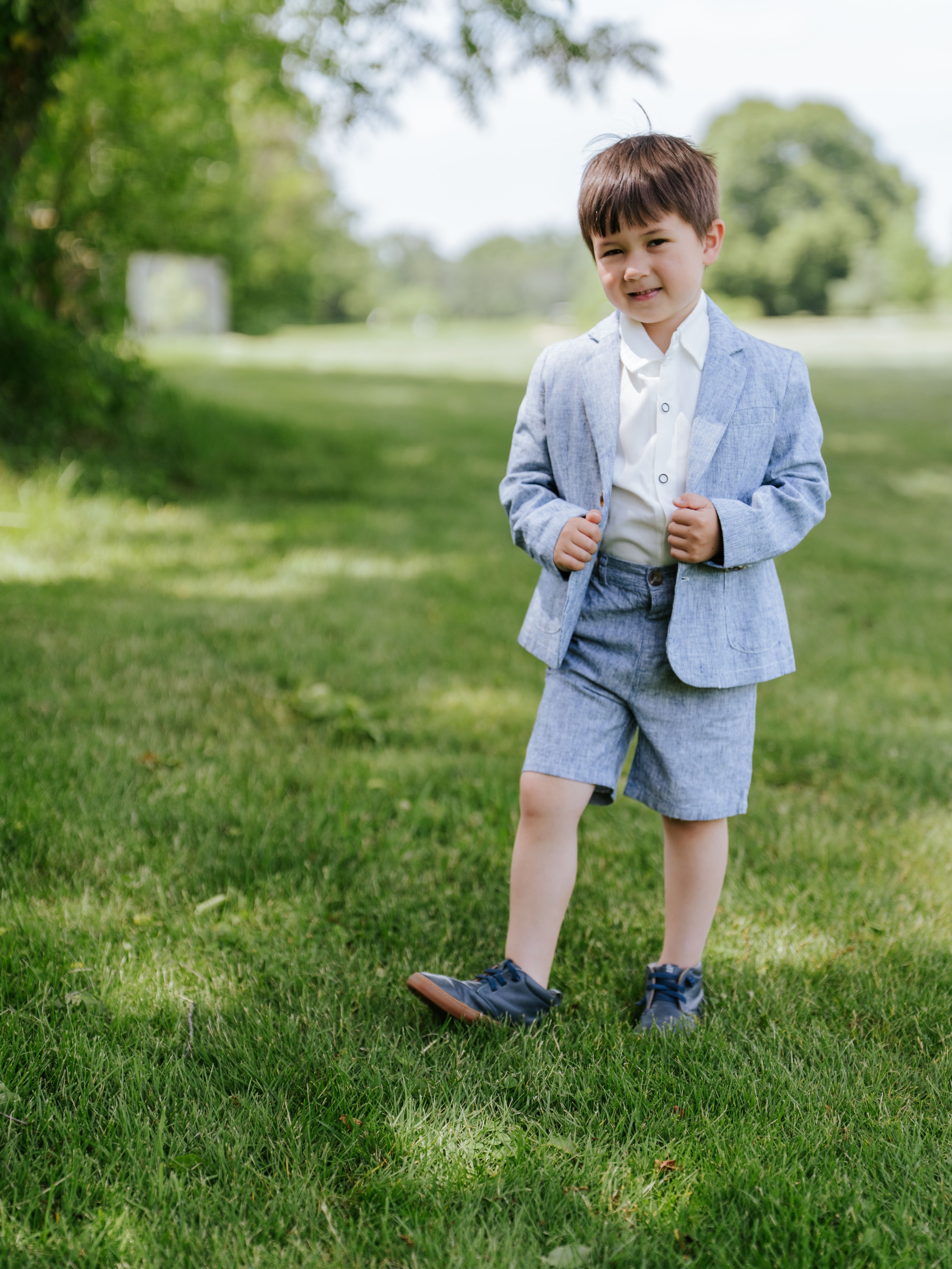 Riviera Linen Cotton Blazer