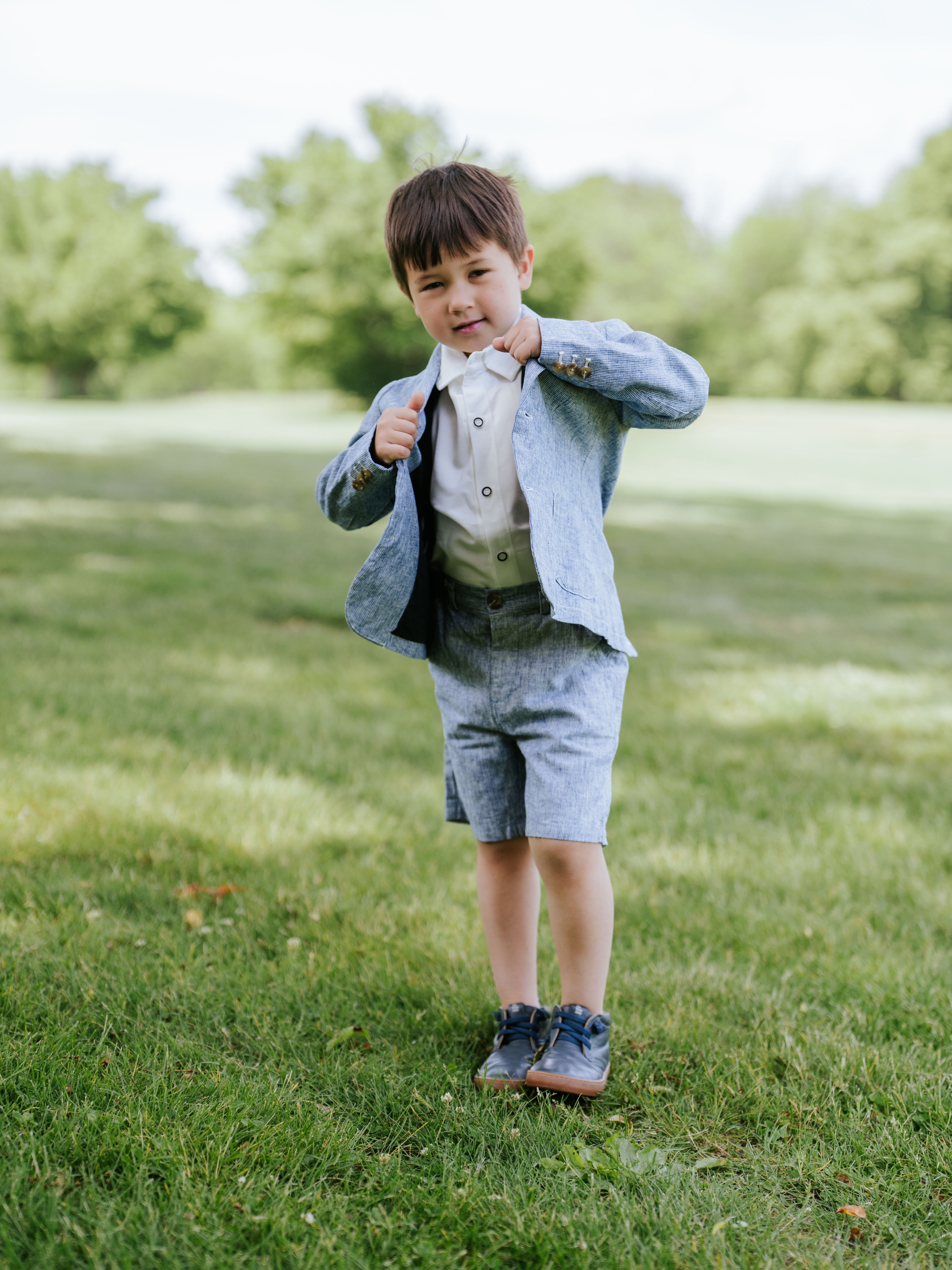 Riviera Linen Cotton Blazer