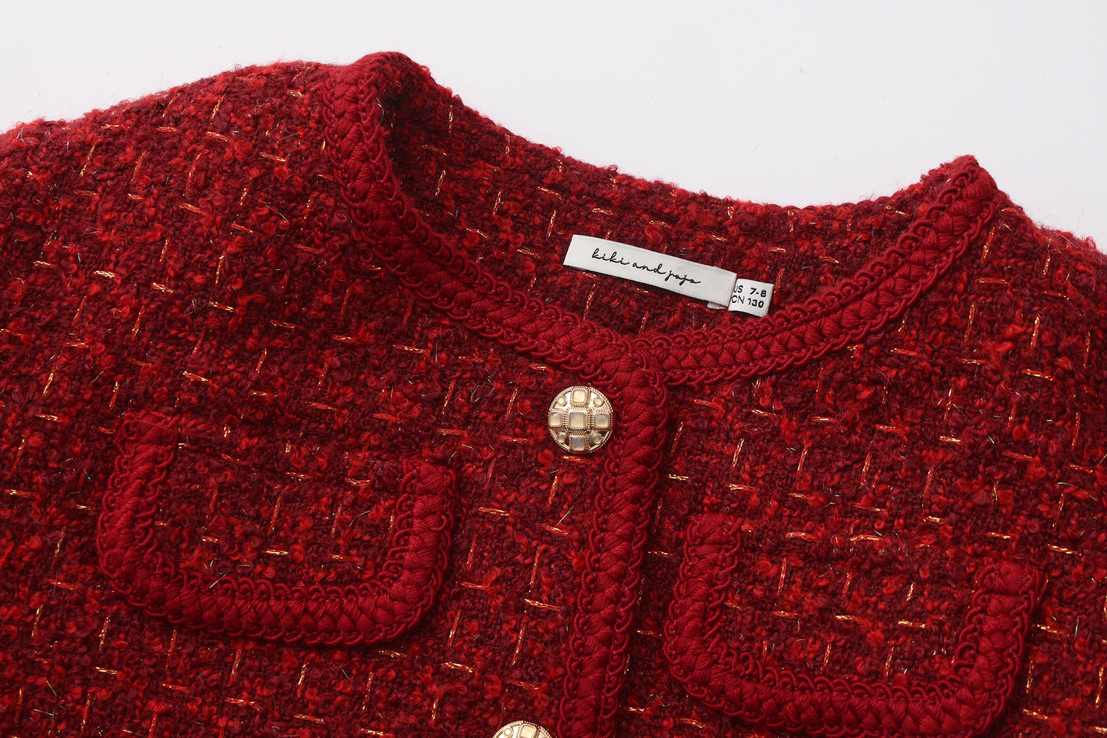 The Ruby Maison Tweed Quilted Jacket
